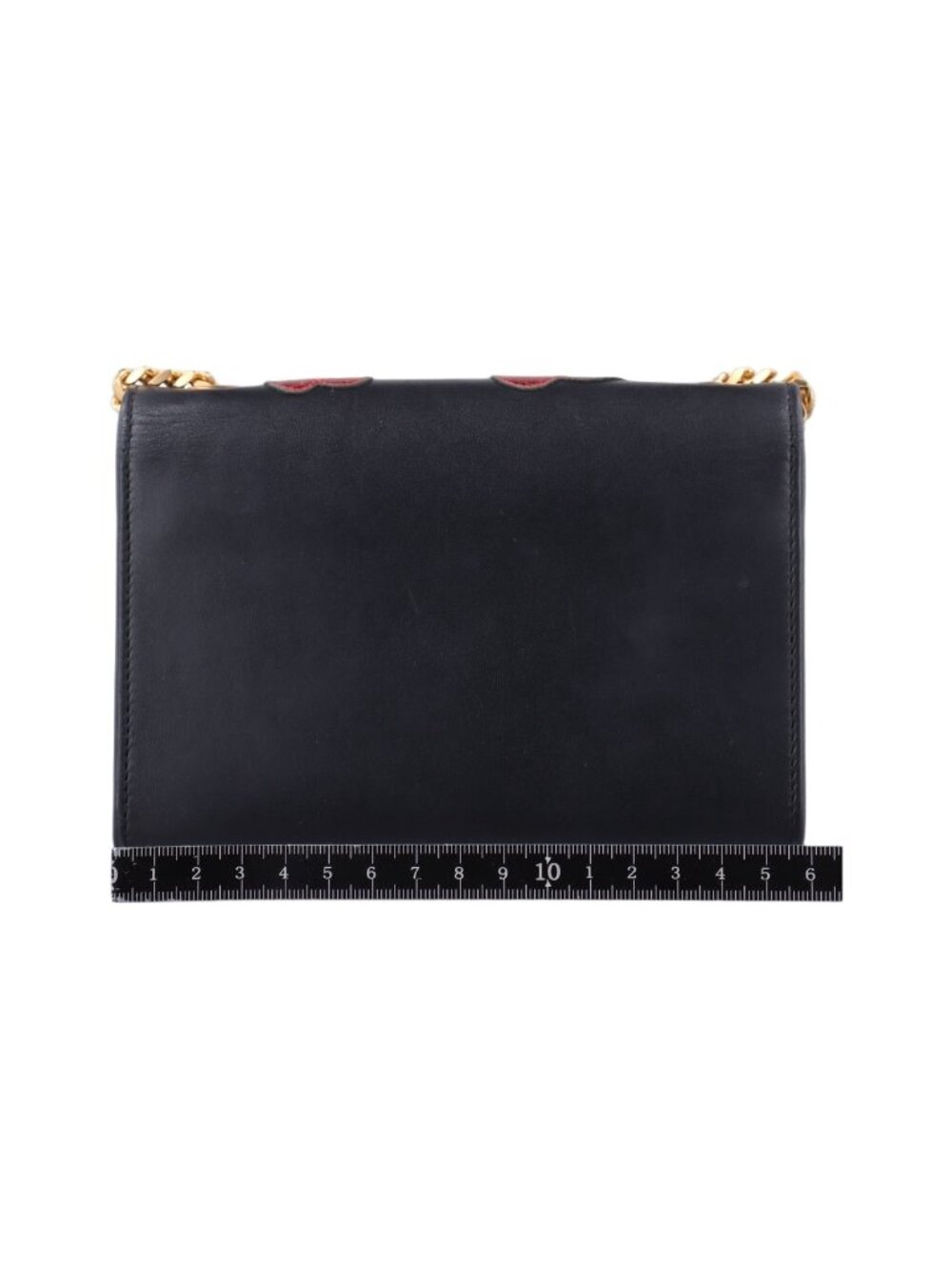 ★SOLD★ Saint Laurent Yves Kate Black Leather Messenger Bag - Picture 2 of 15